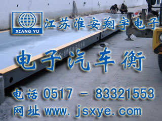 淮安躍龍電子地磅汽車(chē)衡 - 江蘇淮安翔宇電子地磅汽車(chē)衡廠家案例